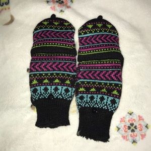 Multicolored Fingerless/Full Gloves